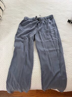 Women’s Relaxed Drawstring Pants - Slate Blue